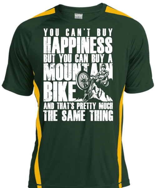 You Can Buy A Mountain Bike T Shirt, You Can't Buy Happiness T Shirt, Cool Shirt
