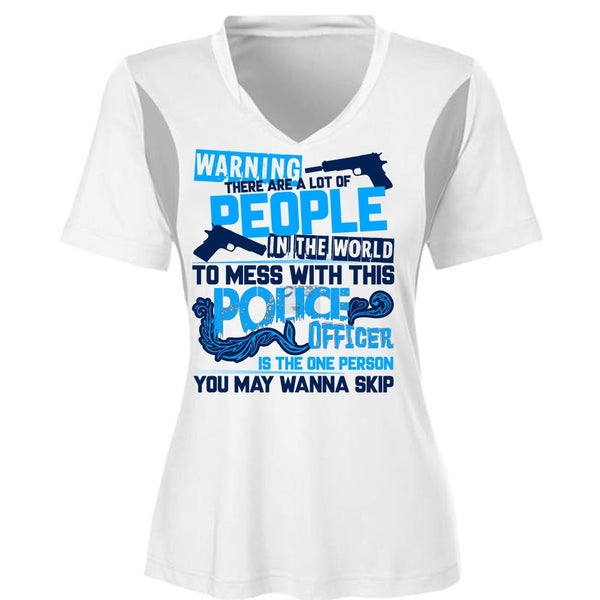 Mess With This Police Officer T Shirt, I Love Police T Shirt, Awesome T-Shirts