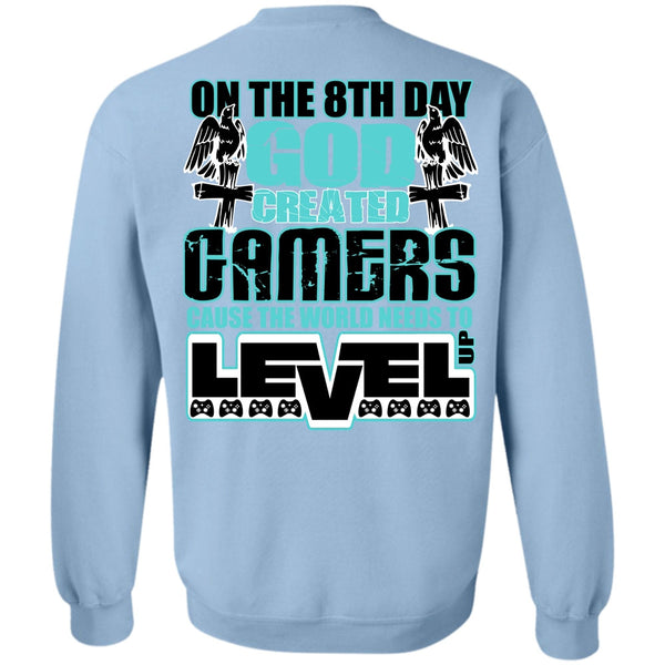 I Love Gaming T Shirt, God Created Gamers Sweatshirt