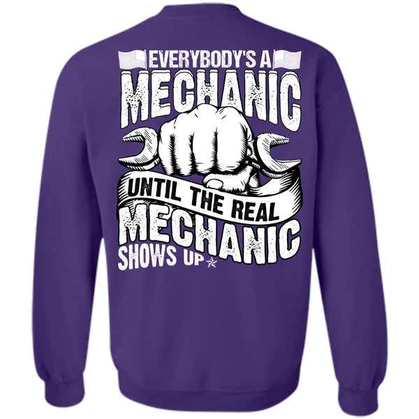 Mechanic Shows Up T Shirt, I Love Mechanic Sweatshirt
