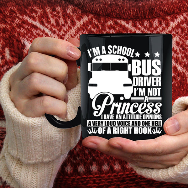I'm A School Bus Driver Coffee Mug, Funny Gift For Driver Coffee Cup