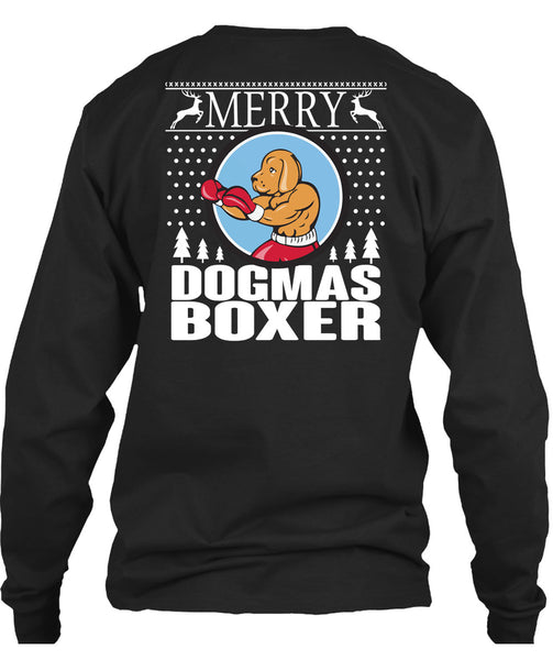 Merry Dogmas Boxer T Shirt, This Girl Loves Christmas T Shirt