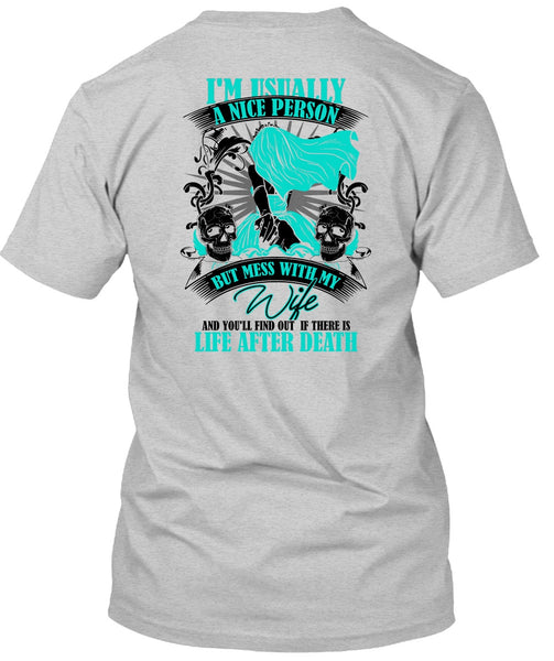 Mess With My Wife T Shirt, I Love Wife T Shirt