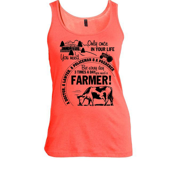 You Need A Farmer T Shirt, Gift For Farmer Tank Top