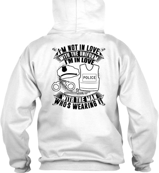 I'm In Love Police With The Man T Shirt, I Love Police T Shirt