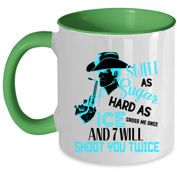 Hard As Ice Coffee Mug, Sweet As Sugar Accent Mug