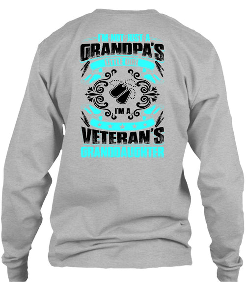 Grandpa's Little Girl T Shirt, I Love Veteran T Shirt