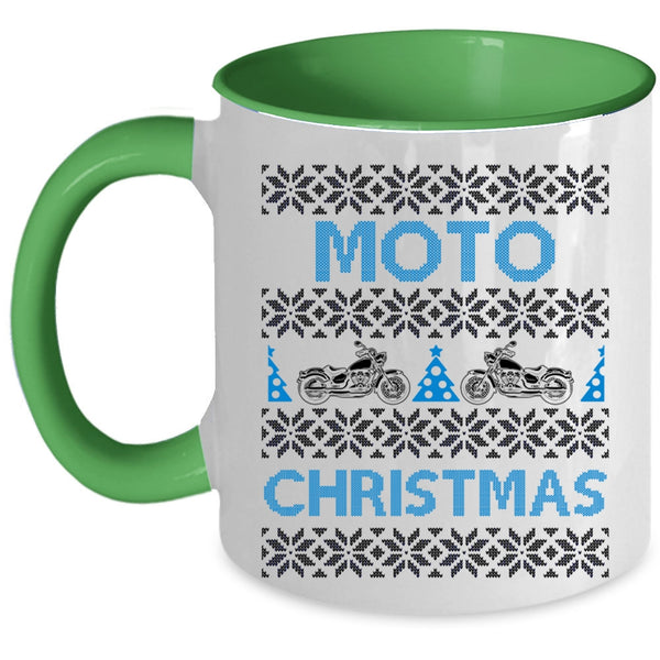 Christmas Gift For Fireman Coffee Mug, Moto Christmas Accent Mug