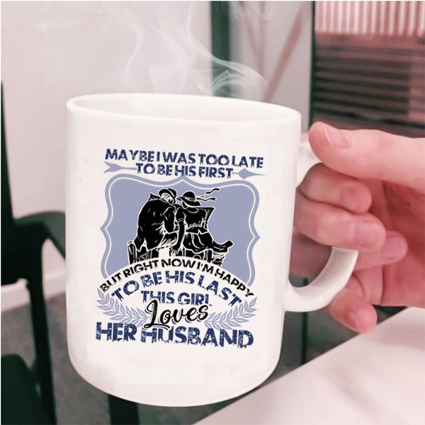 Gift For Wedding Coffee Mug, This Girl Loves Her Husband Cup