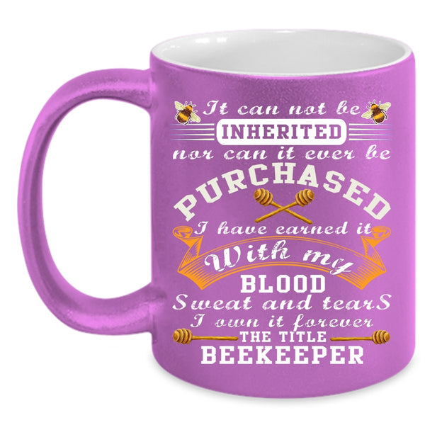 The Title Beekeeper Coffee Mug, Best Beekeeper Coffee Cup