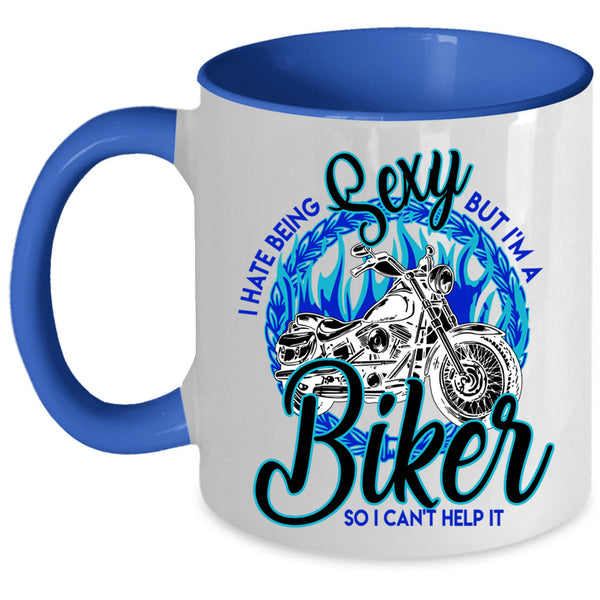 Cool Gift For Biker Coffee Mug, I'm A Biker Accent Mug