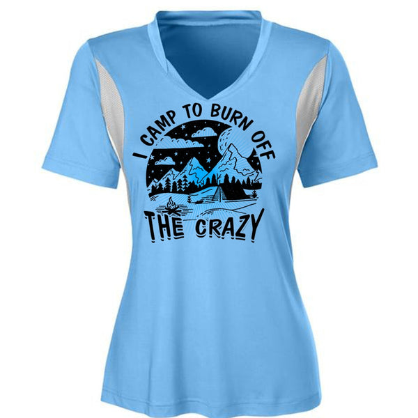 I Camp To Burn Off The Crazy T Shirt, I Love Camping T Shirt, Awesome T-Shirts