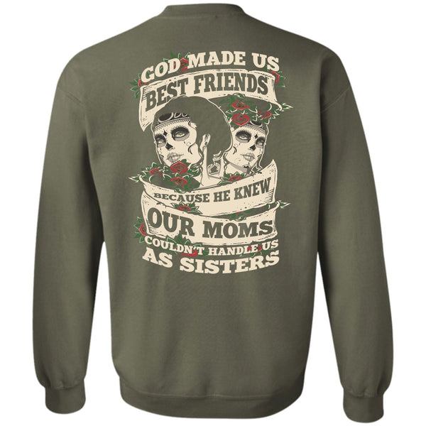 He Knew Our Moms T Shirt, I Love Sister Sweatshirt