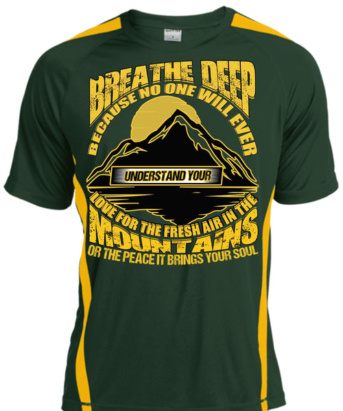 The Fresh Air In The Mountains T Shirt, Being A Hiker T Shirt, Cool Shirt