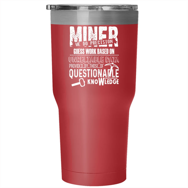 Awesome Miner Tumbler 30 oz Stainless Steel, Best Gift For Husband Travel Mug