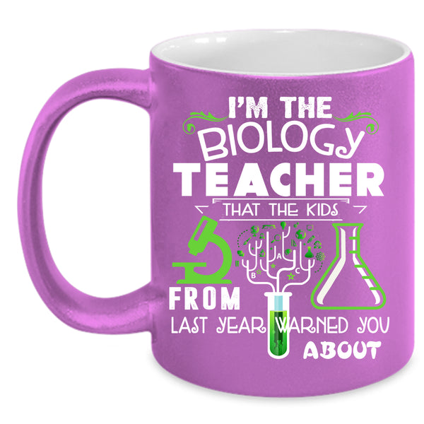 I'm The Biology Teacher Coffee Mug, Awesome Teacher Coffee Cup