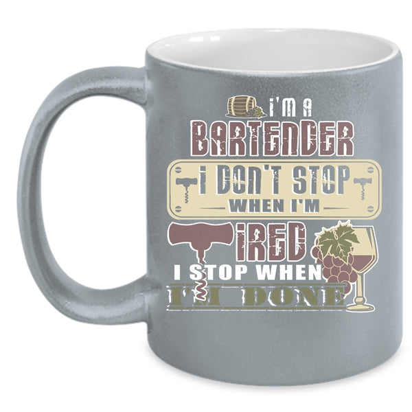 I'm A Bartender Coffee Mug, Cute Gift For Bartenders Coffee Cup