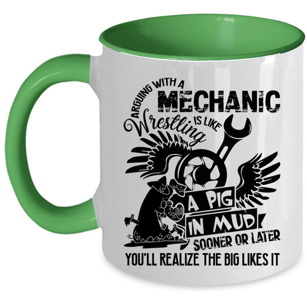 Funny Gift For Mechanics Coffee Mug, Cool Mechanics Accent Mug