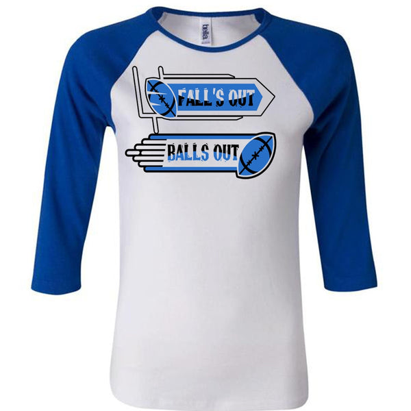 Fall's Out Balls Out T Shirt, I Love Football T Shirt, Awesome T-Shirts