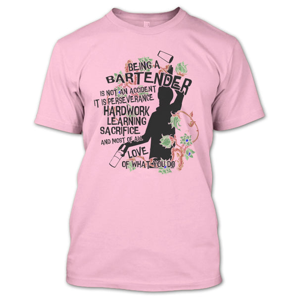 Being A Bartender T Shirt, Coolest Bartender T Shirt