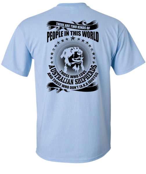 Love Australian Shepherds T Shirt, I Love Dog T Shirt