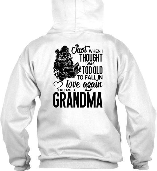 I Became A Grandma T Shirt, I Love Grandma T Shirt