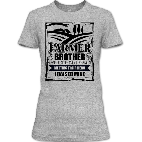 Farmer Brother T Shirt, Gift For Farmer T Shirt