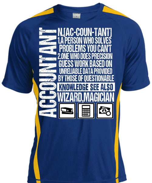 A Person Who Solves Problems T Shirt, Being An Accountant T Shirt, Cool Shirt