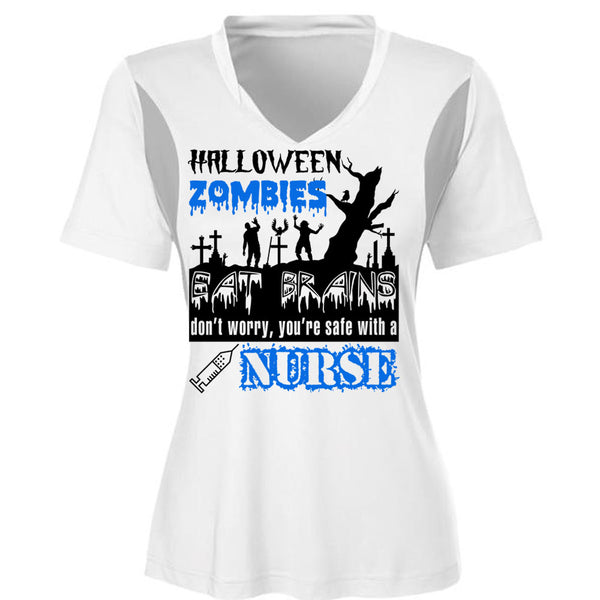 Halloween Zombies Eat Brains T Shirt, Wait For Halloween T Shirt, Awesome T-Shirts