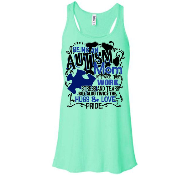 Being An Autism Mom T Shirt, Gift For Autism Mom Tank Top