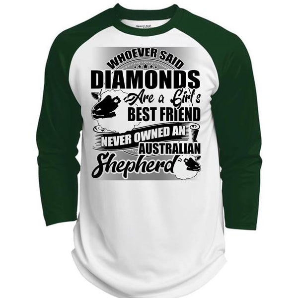 Never Owned An Australian Shepherd T Shirt, My Favorite T Shirt, Awesome T-Shirts  (Polyester Game Baseball Jersey)