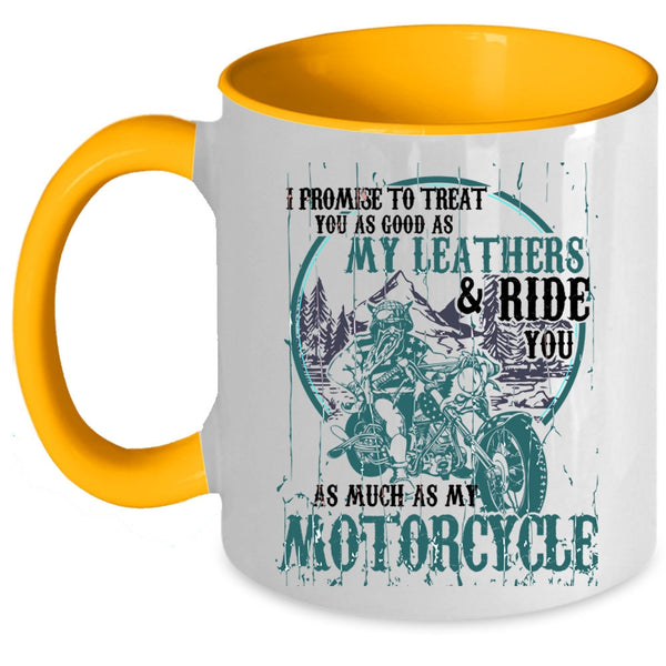 I Love Riding My Motorcycle Coffee Mug, My Motorcycle Accent Mug