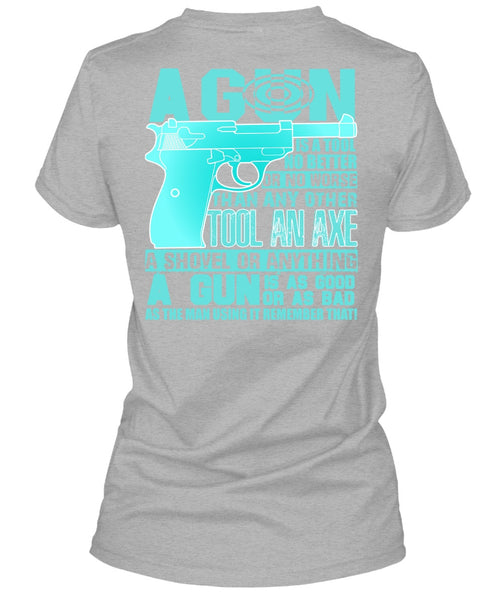 A Gun Is A Tool T Shirt, I Love Veteran T Shirt