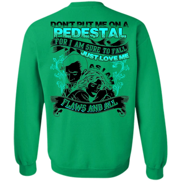 I Love Husband T Shirt, I Am Sure To Fall Just Love Me Sweatshirt