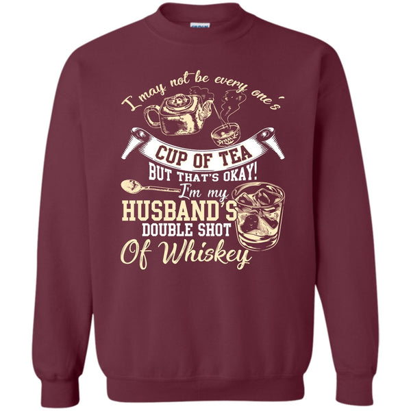 I'm My Husband's Double Shot T Shirt, Whishey Sweatshirt