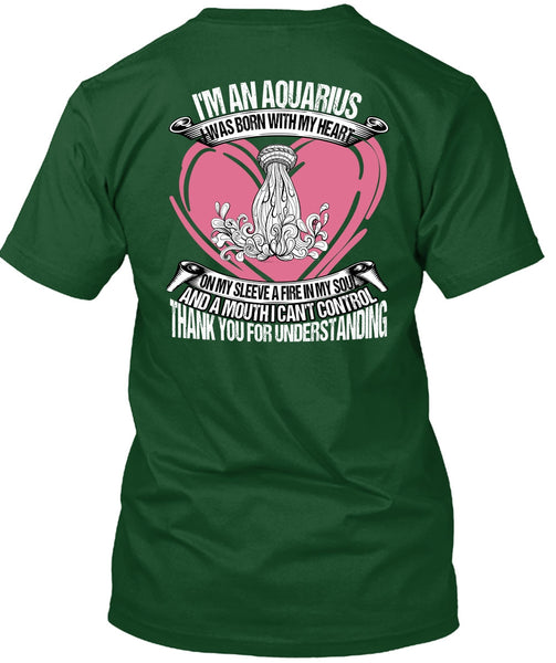 I'm An Aquarius T Shirt, I Can't Control T Shirt