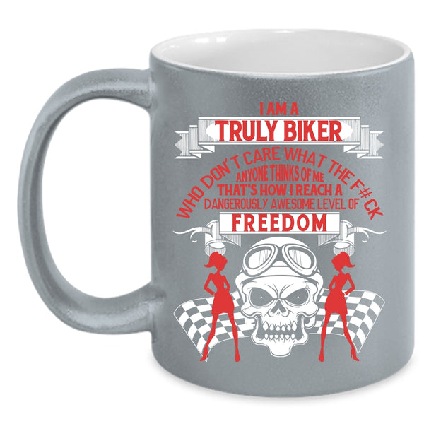 I Am A Truky Biker Coffee Mug, Cool Gift For Truky Biker Coffee Cup
