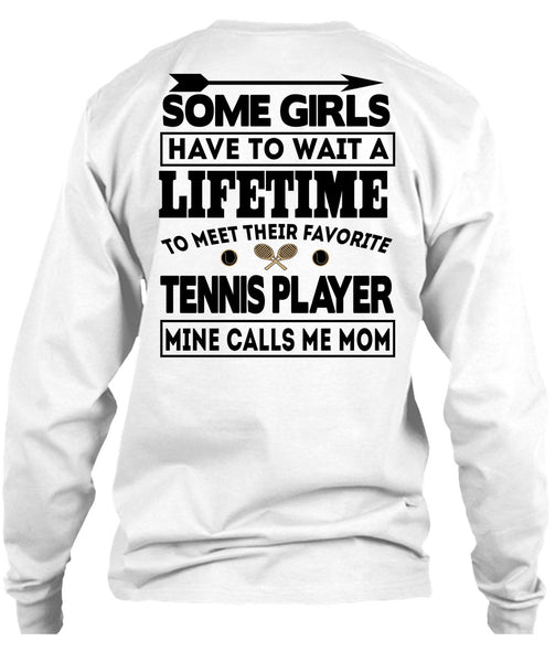 Mine Calls Me Mom T Shirt, I Love Tennis T Shirt