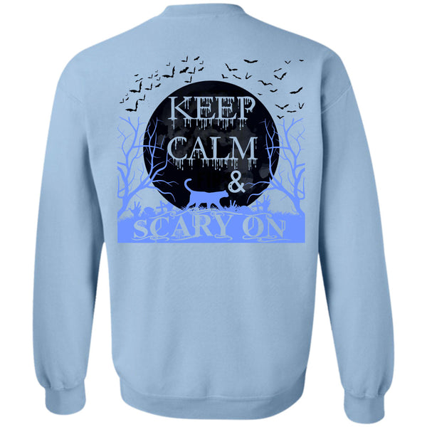 Wait For Halloween T Shirt, Keep Calm And Scary On Sweatshirt