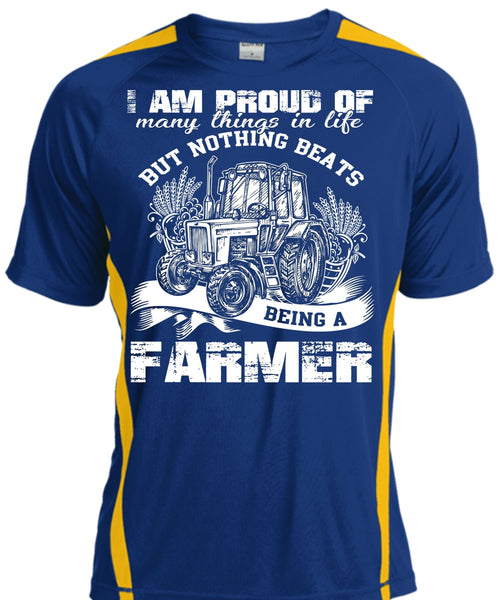 Being A Farmer T Shirt, I Am Proud Of Many Things In Life T Shirt, Cool Shirt