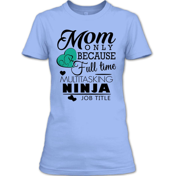 A black t-shirt with the shopify logo