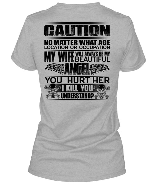 My Wife Will Always Be My Beautiful T Shirt, I Love Husband T Shirt