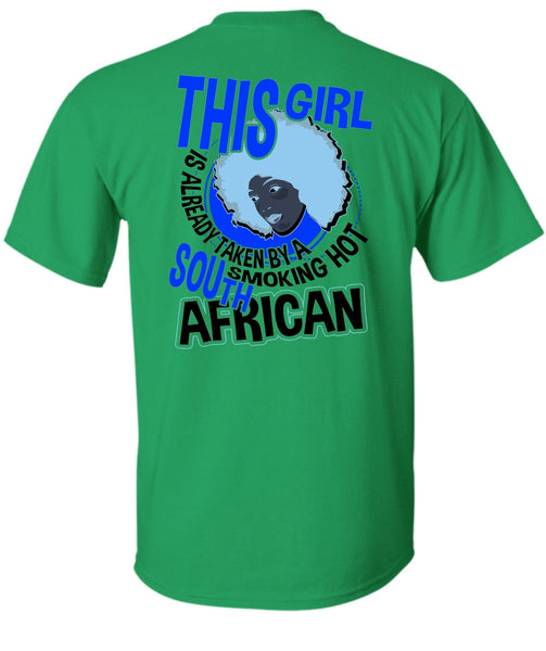 Smoking Hot South African T Shirt, I Love Lady T Shirt