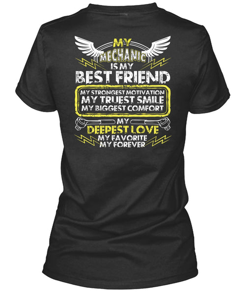 My Mechanic Is My Best Friend T Shirt, My Favorite My Forever T Shirt