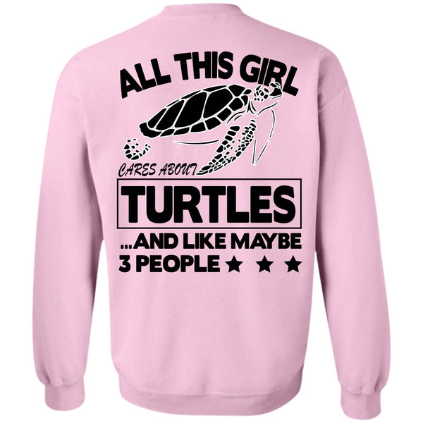 Being A Lady T Shirt, Tall This Girl Cares About Turtles Sweatshirt