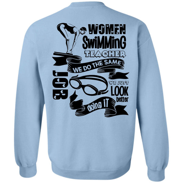 I Love Swimming T Shirt, Women Swimming Teacher Sweatshirt