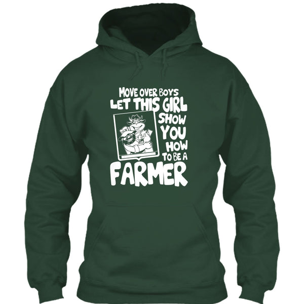 Let This Girl T Shirt, Show How To Be A Farmer T Shirt