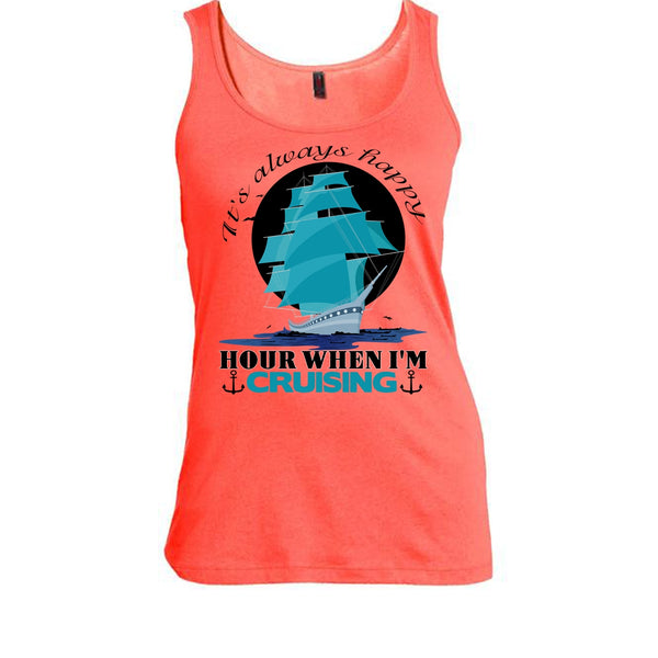 It's Always Happy Hour T Shirt, Coolest Cruiser T Shirt, Awesome t-shirts