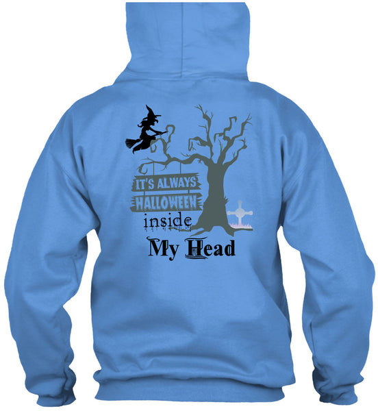 It's Always Halloween Inside My Head T Shirt, Wait For Halloween T Shirt