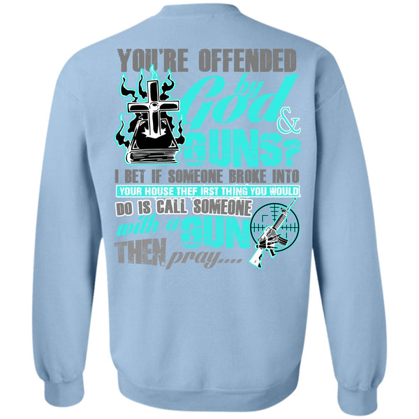 I Love Gun T Shirt, God And Guns Sweatshirt